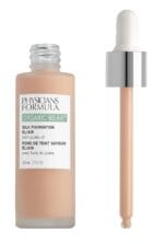 Physicians Formula Organic Wear All Natural Liquid Foundation Elixir Fair, Full Coverage | Dermatologist Tested, Clinicially Tested, 01 – Fair