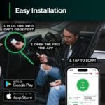 FIXD Bluetooth OBD2 Scanner for Car – Car Code Readers & Scan Tools for iPhone & Android – Wireless OBD2 Auto Diagnostic Tool to Check Engine & Fix All Cars & Vehicles 96 or Newer (1 Pack)