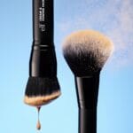 e.l.f. Dual-Ended Cream + Powder Brush, Two-in-One Makeup Brush For Creating A Gorgeous, Airbrushed-looking Complexion, Vegan & Cruelty-free