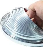 Zlirfy 25Ft Automotive Chrome Trim Molding,Universal Decorative Scratch-Proof Decorative Protect Sticker,1/2″ Wide Car Body Chrome Trim Strip for Motor Truck RV Door Window Bumper (Silver)