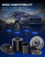 Orion Motor Tech Ball Joint Press Kit, Heavy Duty Ball Joint Removal Tool Kit with 4×4 Adapters, for Most 2WD and 4WD Cars and Light Trucks