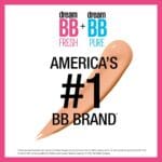 Maybelline Dream Fresh Skin Hydrating BB cream, 8-in-1 Skin Perfecting Beauty Balm with Broad Spectrum SPF 30, Sheer Tint Coverage, Oil-Free, Light, 1 Fl Oz
