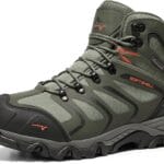 NORTIV 8 Men's Ankle High Waterproof Hiking Boots Outdoor Lightweight Shoes Trekking Trails Armadillo