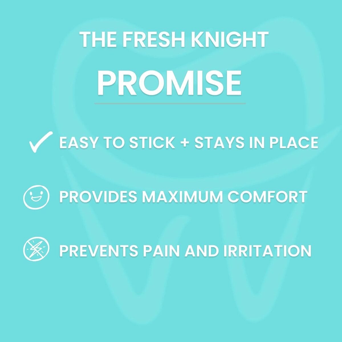 Braces Wax,10 Pack. Dental Wax for Braces & Aligners, Unscented & Flavorless – 50 Premium Orthodontic Wax-Strips. White Cases. Includes storage case. Food Grade ortho bracewax. Fresh Knight. (White)