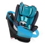 Evenflo Gold Revolve360 Extend All-in-One Rotational Car Seat with SensorSafe (Sapphire Blue)