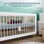 Babysense 7 Baby Sleep Breathing Movement Monitor for Newborn and Infants, No WiFi, Non Wearable, Non Contact Monitor with 2 Under-Mattress Sensors for Full Crib Coverage, FSA Baby Monitor