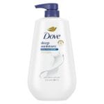 Dove Body Wash with Pump Deep Moisture for 24hr Lotion-Soft Skin Moisture Moisturizing Skin Cleanser with No Sulfates No Parabens 30.6 oz