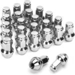 Dynofit 14x2 OEM Lug Nuts for F150 2000-2014, One-piece Factory Steel Tuner Nuts Compatible With Ford Expedition Navigator 03-14, Stock Wheel Nuts Replace OE#BD142978 4L3Z1012A (Work on 14mm-2.0 Stud)