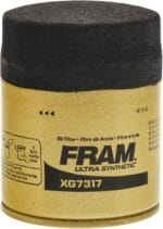 FRAM Ultra Synthetic Automotive Replacement Oil Filter, Designed for Synthetic Oil Changes Lasting up to 20k Miles, XG7317 with SureGrip (Pack of 1)