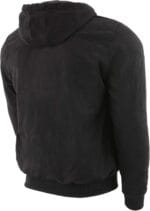 Milwaukee Leather MPM1788 Men’s Black CE Approved Armored Riding Hoodie Sweater with Aramid by DuPont Fibers