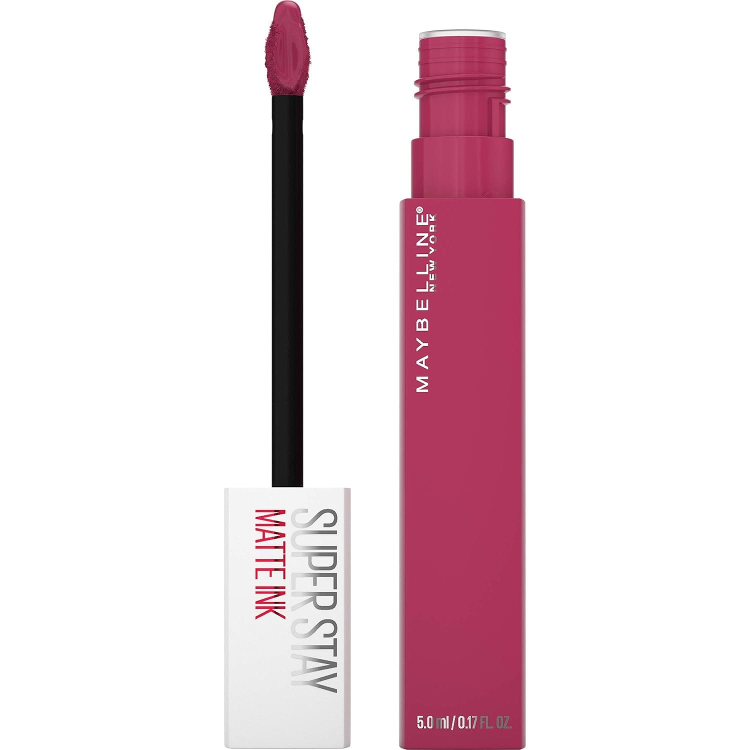 Maybelline Super Stay Matte Ink Liquid Lipstick Makeup, Long Lasting High Impact Color, Up To 16H Wear, Pathfinder, Berry Pink, 1 Count, Packaging May Vary Maybelline Super Stay Matte Ink Liquid Lipstick Makeup, Long Lasting High Impact Color, Up to 16H Wear, Pathfinder, Berry Pink, 1 Count, Packaging May Vary