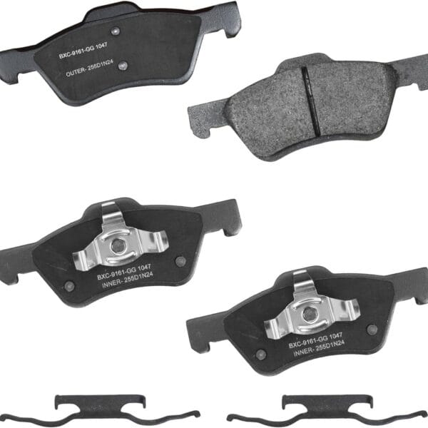 Bendix Premium SBC1047 Ceramic Front Brake Pads for Ford Escape 2011-2005, Mazda Tribute 2006-2005, Tribute 2011-2008, Mercury Mariner 2011-2005