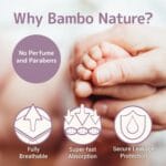 Bambo Nature Hypoallergenic Baby Diapers, Eco-Labelled Sustainable Diapers, Enhanced Leakage Protection, Totally Chlorine-free, Skin Friendly, and Super Absorbent – Size 1 (36 Count)