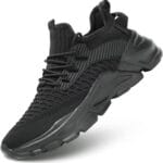 Men's Running Shoes, Non Slip, Breathable, Lightweight Fashion Sneakers, Slip Resistant Athletic Sports Walking Gym Work Shoes