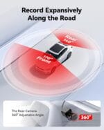 REDTIGER Dash Cam Front Rear, 4K/2.5K Full HD Dash Camera for Cars, Included 32GB Card, Built-in Wi-Fi GPS, 3.16 IPS Screen, Night Vision, 170Wide Angle, WDR, 24H Parking Mode(F7NP)