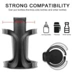 Accmor Stroller Cup Holder, Universal Cup Holder for Uppababy, Nuna, Doona Strollers, 360  Rotatable Bottle Holder for Stroller, Bike, Wheelchair, Walker, Scooter