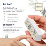 Onsen Secret Professional Nail Buffer Block | 4-Way Buffing for Natural Shine & Healthy Natural Nails – Includes 2 Extra Shine Pads, Salon-Quality, Post-Gel & Acrylic Recovery | 1 Pack