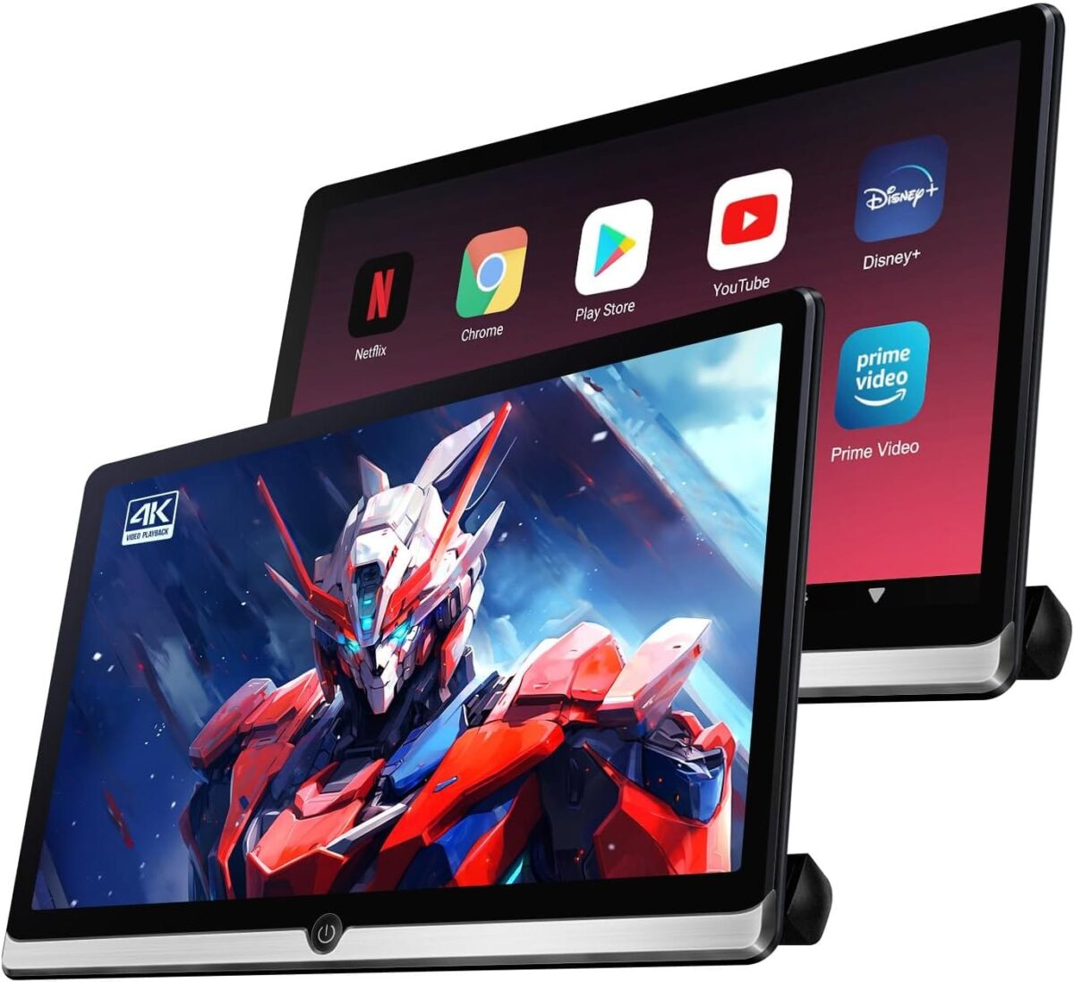 14 inch 4K Android 11 Portable Car TV Headrest Monitor Rear Entertainment System for Cars Back Seat,Touch Screen Support Phone Wireless Mirror Link,with WiFi/Bluetooth/HDMI/Multi-Media Video Player