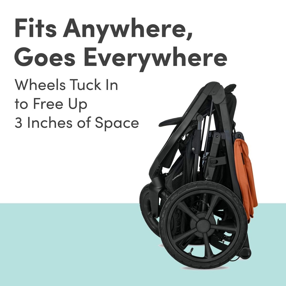 BOB Gear Wayfinder Jogging Stroller with Snack Tray, Independent Dual Suspension, Air-Filled Tires, and 75-Pound Weight Capacity, Canyon
