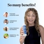 Rosemary and Biotin Shampoo for Thinning Hair – Vegan Volumizing Shampoo for Fine Hair with B Vitamins Argan Oil & Tea Tree Essential Oil – Paraben Silicone and Sulfate Free Vegan Formula (8 Fl Oz)