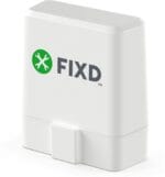 FIXD Bluetooth OBD2 Scanner for Car - Car Code Readers & Scan Tools for iPhone & Android - Wireless OBD2 Auto Diagnostic Tool to Check Engine & Fix All Cars & Vehicles 96 or Newer (1 Pack)