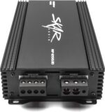 Skar Audio RP-1200.1D Monoblock Class D MOSFET Amplifier with Remote Subwoofer Level Control, 1200W
