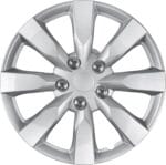 BDK (4-Pack) Premium 16″ Wheel Rim Cover Hubcaps OEM Style Replacement Snap On Car Truck SUV Hub Cap – 16 Inch Set, Abs,Steel, Acrylonitrile Butadiene Styrene