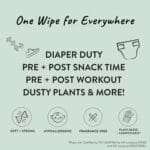 The Honest Company Clean Conscious Multi-Use Wipes | Hypoallergenic + Unscented for Sensitive Skin | Over 99% Water, Compostable, Plant Based, Baby Wipes | Geo Mood, 288 Count