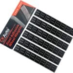 CKAuto 1/4oz, 0.25oz, Black, Adhesive Stick on Wheel Weights, EasyPeel Type. Cars, Trucks, SUVs, Motorcycles, RC Cars. Low Profile, 12oz/Box, U.S. OEM Quality, (48pcs)