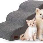 3 Tiers Dog Ramp and Stairs for Beds Or Couches