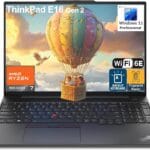 Lenovo ThinkPad E16 G2 Business Laptop Computer, 16" FHD+, AMD 8-Core Ryzen 7 7735HS (Beat i7-1360P), 32GB DDR5, 1TB PCIe SSD, WiFi 6E, Fingerprint Reader, Backlit Keyboard, Windows 11 Pro, AZ-XUT