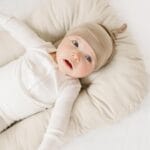 Konssy 8 Pack Baby Newborn Hats Set Knot Beanie Hats Soft for Infant Baby Girls Boys Caps 0-6 Months