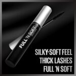 Maybelline Full ‘N Soft Waterproof Mascara, Very Black, 1 Count