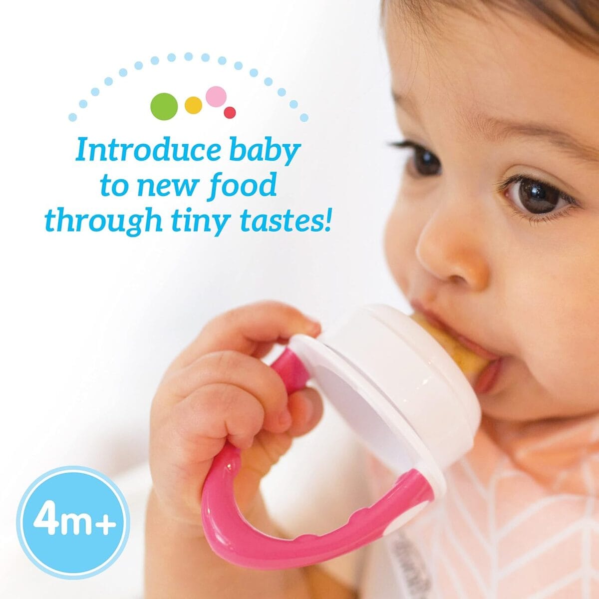 Dr. Brown’s Fresh First Silicone Feeder, Mint & Grey, 2 Count