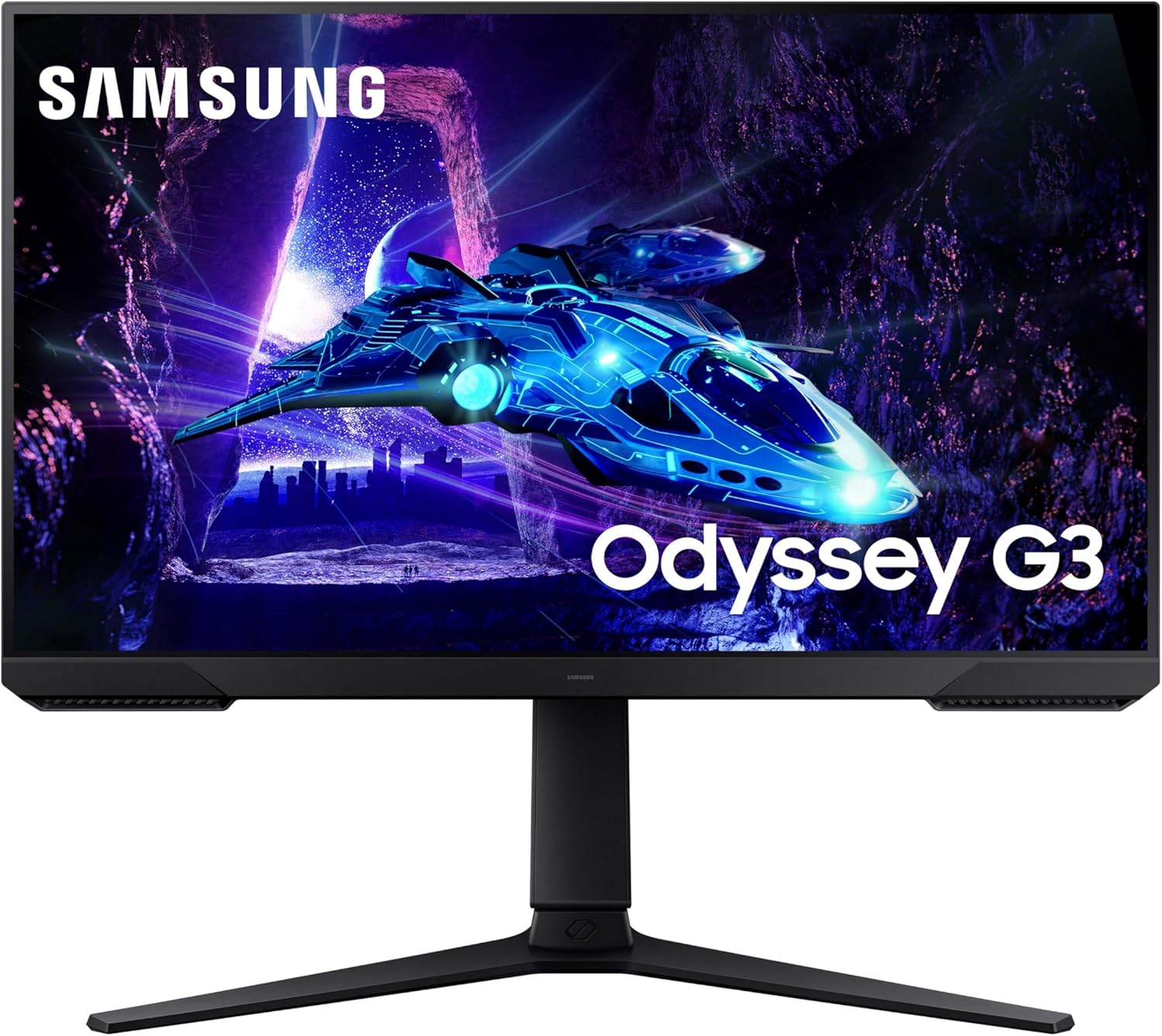 SAMSUNG 24 Inch Odyssey G3 (G30D) Series FHD Gaming Monitor, 1ms, 180Hz, AMD FreeSync, Adjustable Stand, Black Equalizer, Virtual Aim Point, Eye Saver Mode, Flicker Free, LS24DG302ENXZA, 2024 SAMSUNG 24-Inch Odyssey G3 (G30D) Series FHD Gaming Monitor, 1ms, 180Hz, AMD FreeSync, Adjustable Stand, Black Equalizer, Virtual Aim Point, Eye Saver Mode, Flicker-Free, LS24DG302ENXZA, 2024