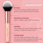 Makeup Brushes Set, Mlemle Professional 20 Pcs Premium Synthetic Foundation Powder Concealers Eye shadows Blush Makeup Brushes with 2 Makeup Sponge(A01-PINK)