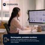 Motorola Nursery PIP15 Audio Baby Monitor, Dual Room HD Infant Monitor with Nightlight, 1500 Ft. Range, Two-Way Talk, Includes Parent Unit, 2 Monitors