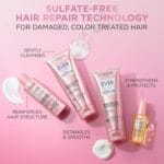 L’Oreal Paris Bonding Shampoo for Color Treated Hair, Strengthens and Repairs Weak Hair Bonds, Sulfate Free & Vegan Hair Care, EverPure, 6.8 Fl Oz