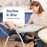 Graco Slim Snacker High Chair, Ultra Compact High Chair, Whisk