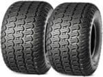 MaxAuto 20x10.00-8 Lawn Mower Tires, 20x10-8 Tractor Turf Tire, 20x10x8 NHS Tires, 4PR/Ply Tubeless, Set of 2
