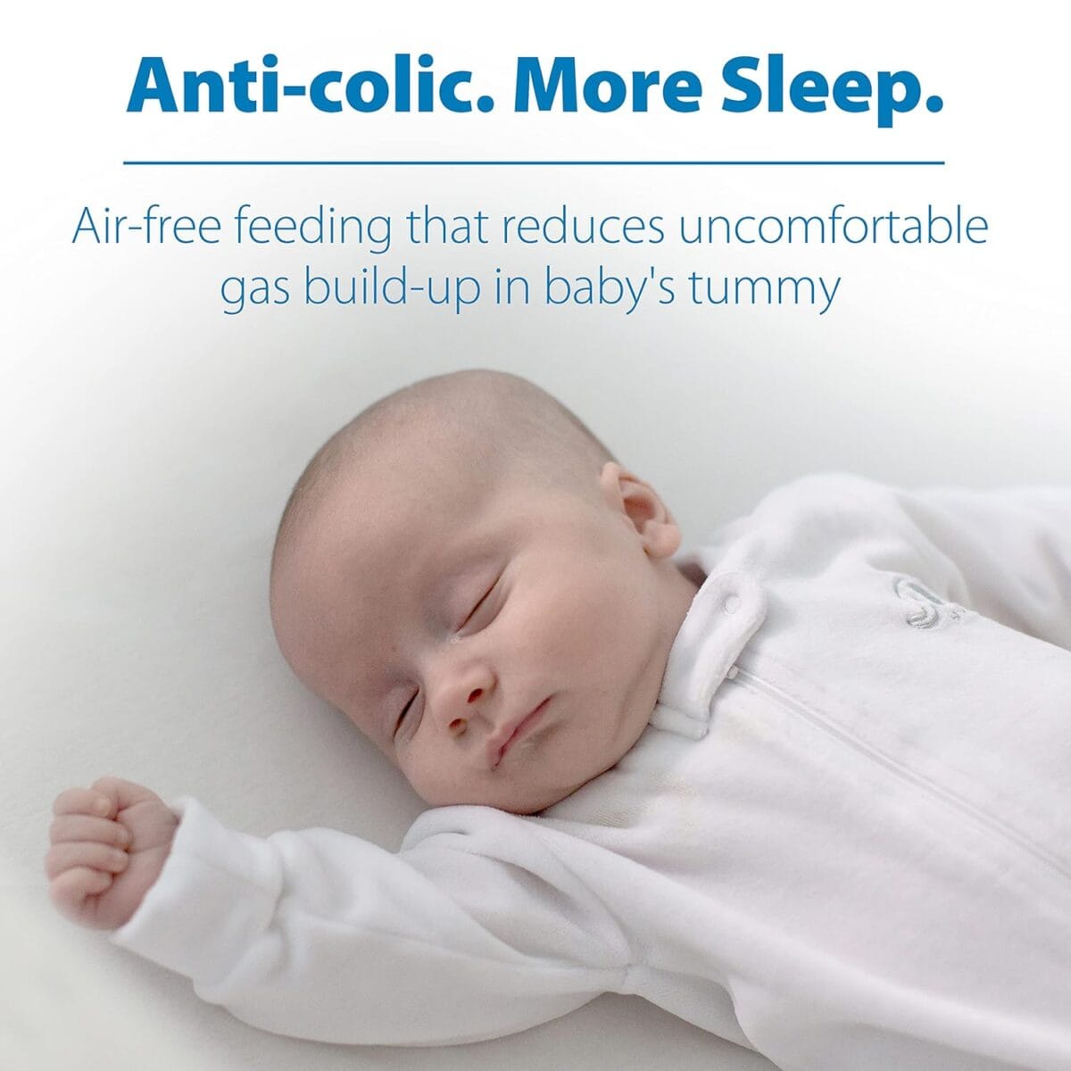 Dr. Brown’s Natural Flow Anti-Colic Options+ Narrow Baby Bottle, 8 oz/250 mL, with Level 1 Slow Flow Nipples, 0m+, 4 Pack