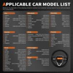 HOTOR Car Steering Wheel Cover – Universal Car Accessory for Diverse Cars, Durable Leather Cover with Anti-Slip Lining, for Steering Wheel with a Diameter of 14.5″-15″,Black