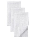 RUVANTI 6 Pack Birdseye Flat-Fold Cloth Diapers for Babies, 100% Cotton Extra Large Reusable Diapers 24×24 Inches, Baby Burp Cloths