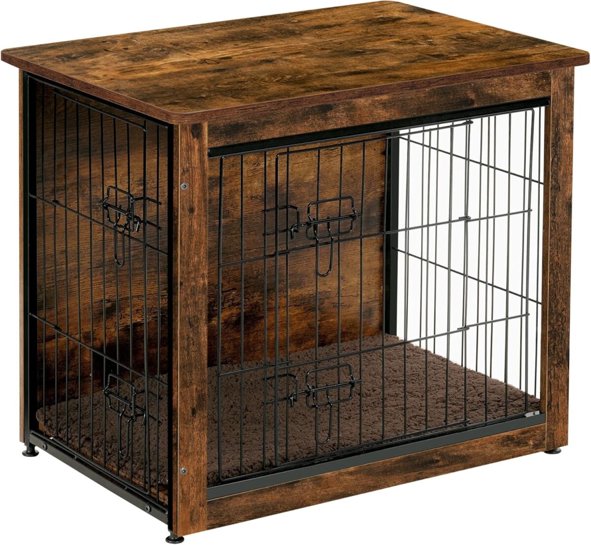 Dog Crate Furniture with Cushion - Image 1