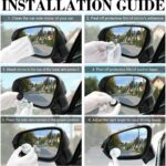 LivTee Blind Spot Mirror, 2″ Round HD Glass Frameless Convex Rear View Mirrors Exterior Accessories with Wide Angle Adjustable Stick for Car SUV and Trucks, Pack of 2