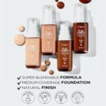 L’Oreal Paris True Match Super-Blendable Foundation, Medium Coverage Liquid Foundation Makeup, N3, Light Medium, 1 Fl Oz