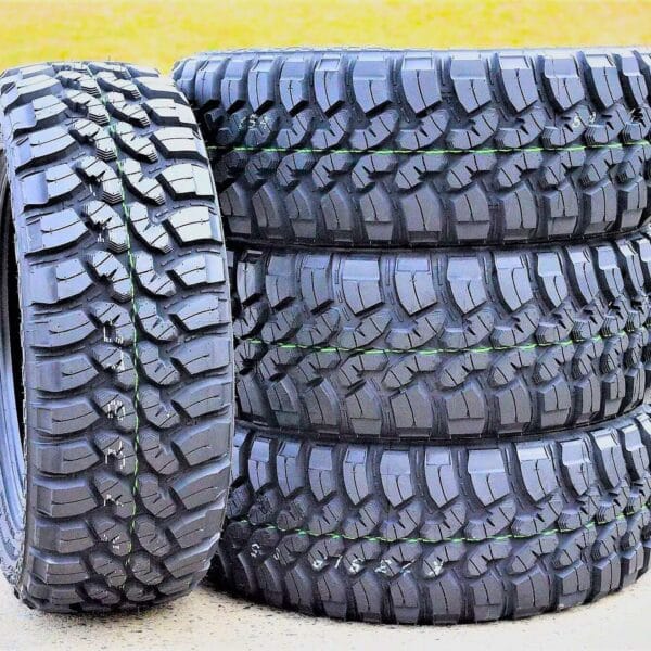 Set of 4 Forceum M/T 08 Plus Mud Off-Road LT235/75R15 Tires - 104/101Q Load Range C 6-Ply BSW