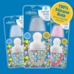Dr. Brown’s Fresh First Silicone Feeder, Mint & Grey, 2 Count