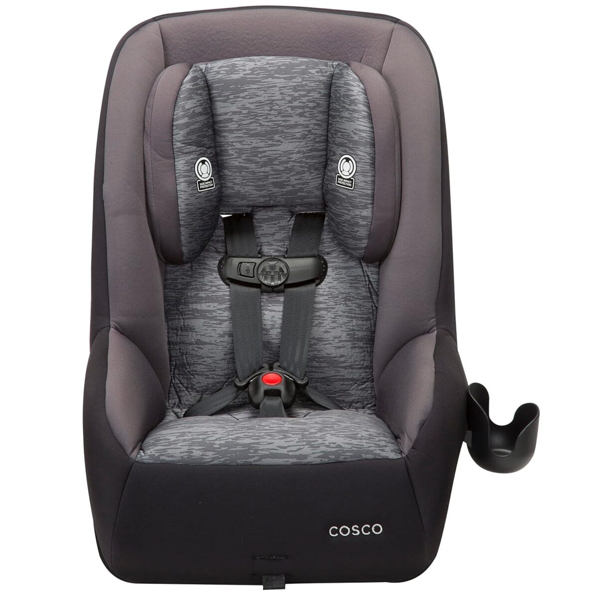 Cosco Mighty Fit 65 DX Convertible Car Seat, Heather Onyx