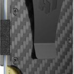Hayvenhurst Wallet For Men - Reinvented Design Men's Wallet - Slim, Minimalistic & Seamless, Blocks RFID Scanners with a Money Clip (Carbon Fiber)